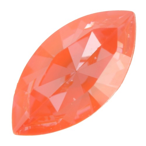 Navette Swarovski 4228 10x5 mm - Crystal Orange Ignite x1