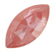 10x5mm Swarovski 4228 Navette - Crystal Maroon Ignite x1