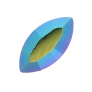 Navettes Swarovski 4228 6x3 mm Crystal Scarabaeus Green x4|raw }}