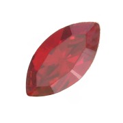 Navettes Swarovski 4228 6x3 mm Crystal Red Magma x4|raw }}
