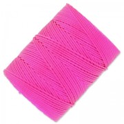 C-Lon Beading Cord 0,50 mm Fluo Hot Pink x84m