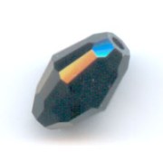 Grain of rice Swarovski 5200 9x6 mm Jet|raw }}