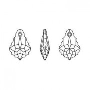 Baroque Drop Swarovski 6090 16x11 mm Crystal x1