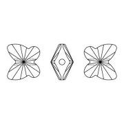 Butterfly Swarovski 5754 8 mm Crystal Golden Shadow x1