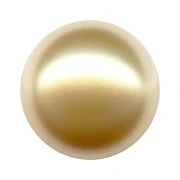 Cabochon Nacré Swarovski 5817 10 mm Gold Pearl x1