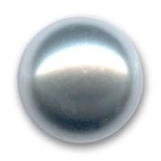 Cabochon Nacré Swarovski 5817 16 mm Light Grey Pearl