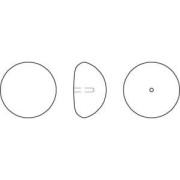 Cabochon Nacré Swarovski 5817 8 mm Peach Pearl x1