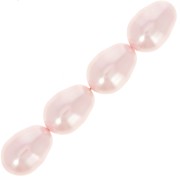 Pearly pearls Swarovski 5821 11x8 mm Rosaline Pearl x5