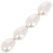 Pearly pearls Swarovski 5821 11x8 mm White Pearl x5