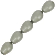 11x8mm Swarovski Pearls 5821 - Crystal Powder Green Pearl x5