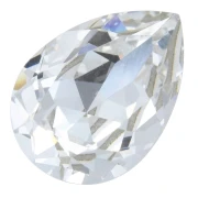 Cabochon Swarovski 4320 8x6 mm Crystal x1