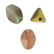 Pinch Beads 5x3 mm Metallic Iris Satin x50|raw }}