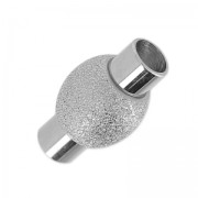 Magnetic claspfor cord 4 mm stainless steel x1|raw }}