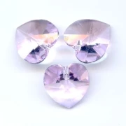 Swarovski 6228 hearts 10.3x10 mm Violet x6