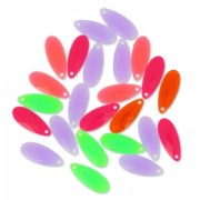 Assortment of facetted drops20x8 mm Multicolour x25|raw }}