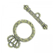 Fermoir T crown 23 mm bronze x1|raw }}
