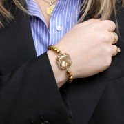 Cabochon Swarovski 4675 23 mm Crystal Golden Shadow