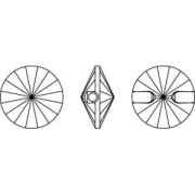 Button Swarovski 3015 12 mm Crystal Foiled