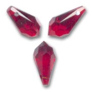 Swarovski 6000 15x7.5 mm Siam drop x1|raw }}