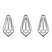 Swarovski 6000 11x5.5 mm Crystal Paradise Shine drops x8