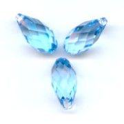 Swarovski 6010 drop 13x6.5 mm Aquamarine x1