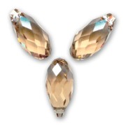 Swarovski 6010 13x6.5 mm Light Colorado Topaz drop x1