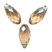 Swarovski 6010 13x6.5 mm Light Colorado Topaz drop x1