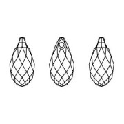 Drop Swarovski 6010 13x6.5 mm Denim Blue x1