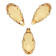 Swarovski 6010 drops 13x6.5 mm - Golden Topaz x1|raw }}