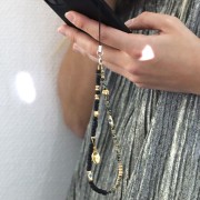 Heishi Coco beads 5 mm black x38cm