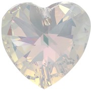Heart Swarovski 6228 40 mm Crystal AB x1
