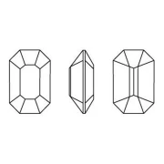 Cabochon Swarovski 4600 10x8 mm Crystal