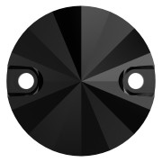 Cabochon - Spacers - Swarovski 3200 12 mm Jet x1