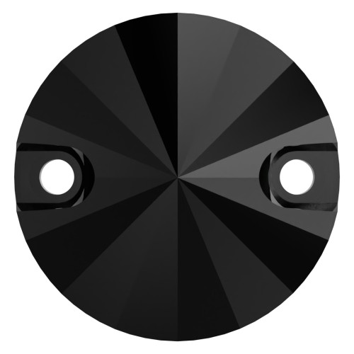 Cabochon - Spacers - Swarovski 3200 12 mm Jet x1