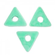 Ceramic triangles  7 mm Mint mat x10|raw }}