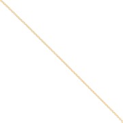 Trace chain 1.8 mm Fine gold plated x 98cm|raw }}