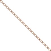 2.2 mm Rose Gold forçat chain x 1m|raw }}