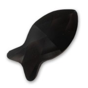 Fish bead Swarovski 5727 14 mm Jet x1