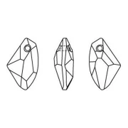 Galactic Vertical Swarovski 6656 19 mm Crystal Moonlight x1