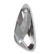 Pendant Wing Swarovski 6690 23 mm Crystal Silver Night x1