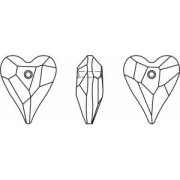 Heart Swarovski Wild 6240 12 mm Crystal Copper x1