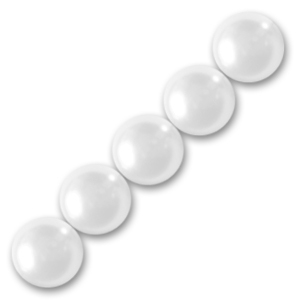 Swarovski 5810 3 mm White Pearl beads, pack of 1,000 pcs