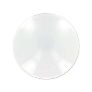 Glass Magnifying cabochon  14mm Crystal x1