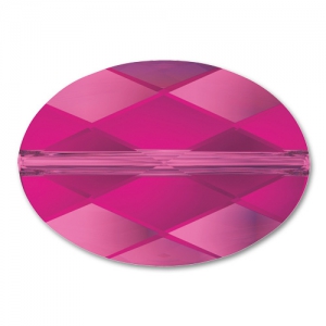 Oval Swarovski 5050 14x10 mm Fuchsia x1