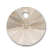 Round - Pendant Swarovski 6428 6 mm Crystal Silver Shade x1 Pendant Swarovski 6428 6 mm Crystal Silver Shade x1