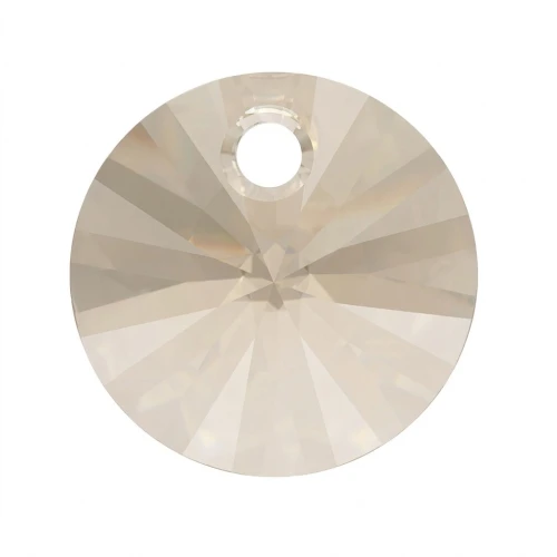 Pendant Swarovski 6428 6 mm Crystal Silver Shade x1