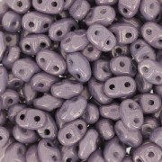 MiniDuo 2x4 mm Luster Metallic Amethyst Chalk x10g