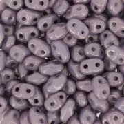 MiniDuo 2x4 mm Luster Metallic Amethyst Chalk x10g