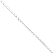 Belcher chain 1.9mm silver tone HQ x 1m