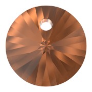 Pendant Swarovski 6428 6 mm - Smoked Amber x1|raw }}